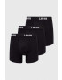 Levi's boxeri 3-pack barbati culoarea negru - Pled.ro