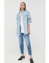 Levi's camasa jeans femei cu guler clasic relaxed - Pled.ro