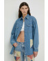 Levi's camasa jeans femei cu guler clasic relaxed - Pled.ro