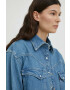 Levi's camasa jeans femei cu guler clasic relaxed - Pled.ro