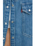 Levi's camasa jeans femei cu guler clasic relaxed - Pled.ro