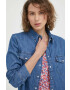 Levi's camasa jeans femei cu guler clasic regular - Pled.ro