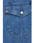 Levi's camasa jeans femei cu guler clasic regular - Pled.ro