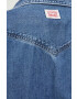 Levi's camasa jeans femei cu guler clasic relaxed - Pled.ro