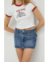 Levi's fusta jeans mini drept - Pled.ro