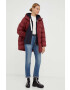 Levi's geaca femei culoarea bordo de iarna - Pled.ro