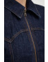 Levi's geaca jeans femei culoarea albastru marin de tranzitie - Pled.ro