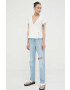 Levi's jeansi MIDDY STRAIGHT femei medium waist - Pled.ro