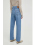 Levi's jeansi RIBCAGE STRAIGHT ANKLE femei high waist - Pled.ro