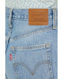 Levi's jeansi RIBCAGE WIDE LEG H223 femei - Pled.ro