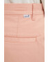 Levi's pantaloni femei culoarea portocaliu drept medium waist - Pled.ro