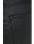 Levi's pantaloni femei culoarea negru drept high waist - Pled.ro