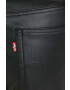 Levi's pantaloni femei culoarea negru drept medium waist - Pled.ro