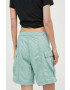 Levi's pantaloni CONVERTIBLE CARGO femei culoarea verde fit cargo high waist - Pled.ro