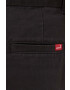 Levi's pantaloni de bumbac culoarea negru drept high waist - Pled.ro