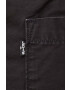 Levi's pantaloni de bumbac BAGGY CARGO culoarea negru drept medium waist - Pled.ro