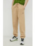 Levi's pantaloni de trening din bumbac Gold Tab barbati culoarea bej neted - Pled.ro