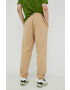 Levi's pantaloni de trening din bumbac Gold Tab barbati culoarea bej neted - Pled.ro