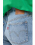 Levi's pantaloni scurti jeans 501 femei neted high waist - Pled.ro