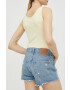 Levi's pantaloni scurti jeans femei neted high waist - Pled.ro