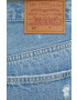 Levi's pantaloni scurti jeans femei neted high waist - Pled.ro