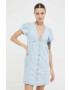 Levi's rochie jeans mini mulata - Pled.ro