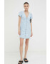 Levi's rochie jeans mini mulata - Pled.ro