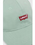 Levi's sapca culoarea verde cu imprimeu - Pled.ro