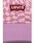 Levi's sapca culoarea violet modelator - Pled.ro