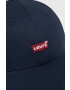 Levi's sapca culoarea albastru marin cu imprimeu - Pled.ro