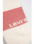 Levi's sosete 2-pack culoarea bej - Pled.ro