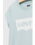 Levi's tricou copii culoarea turcoaz - Pled.ro