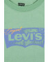 Levi's tricou copii culoarea verde cu imprimeu - Pled.ro