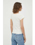 Levi's tricou din amestec de in culoarea bej - Pled.ro