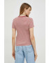 Levi's tricou din bumbac culoarea rosu - Pled.ro