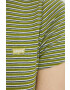 Levi's tricou din bumbac culoarea verde - Pled.ro