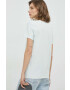 Levi's tricou din bumbac culoarea turcoaz - Pled.ro