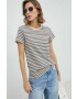 Levi's tricou din bumbac culoarea bej - Pled.ro