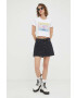 Levi's tricou din bumbac culoarea alb - Pled.ro