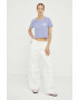 Levi's tricou din bumbac culoarea violet - Pled.ro