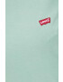 Levi's tricou din bumbac culoarea verde - Pled.ro