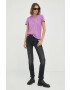 Levi's tricou din bumbac culoarea violet - Pled.ro