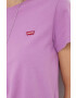 Levi's tricou din bumbac culoarea violet - Pled.ro