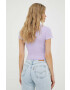 Levi's tricou din bumbac culoarea violet - Pled.ro