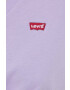 Levi's tricou din bumbac culoarea violet - Pled.ro