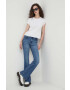 Levi's tricou din bumbac culoarea bej - Pled.ro