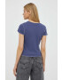 Levi's tricou din bumbac culoarea violet - Pled.ro