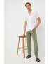 Lindbergh pantaloni din in - Pled.ro