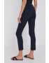 Liviana Conti Pantaloni femei culoarea albastru marin model drept medium waist - Pled.ro