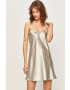 Local Heroes Rochie Grey Satin - Pled.ro